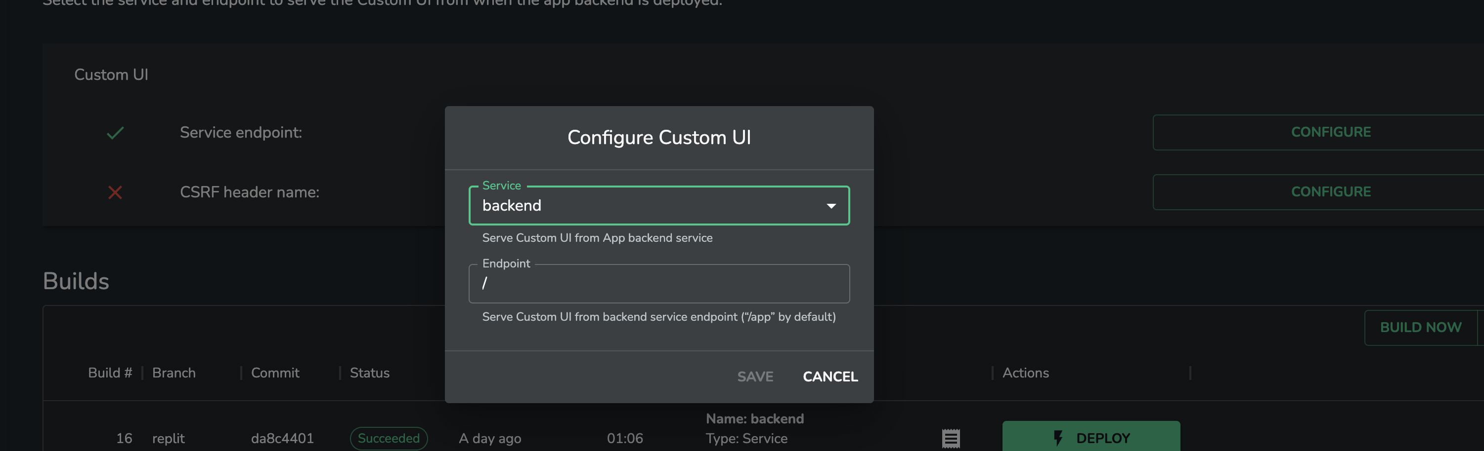 Service Endpoint